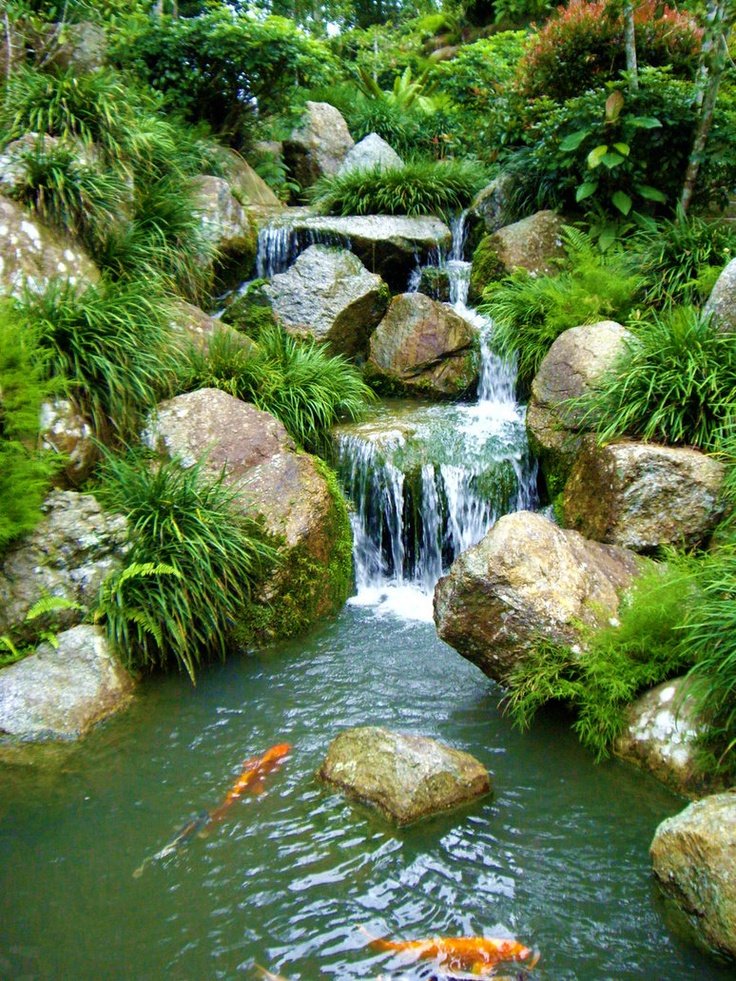 ไอเดียตกแต่ง สวนน้ำตก สวยงามเหมือนธรรมชาติ